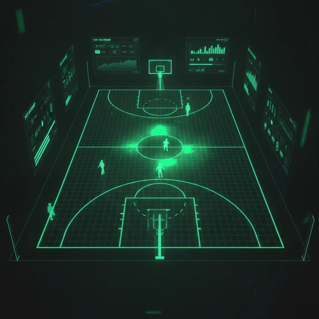 Alineación Central de Baloncesto